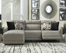 Colleyville Power Reclining Sectional with Chaise - Golden Home Furniture (Columbus, OH) - Multi Location