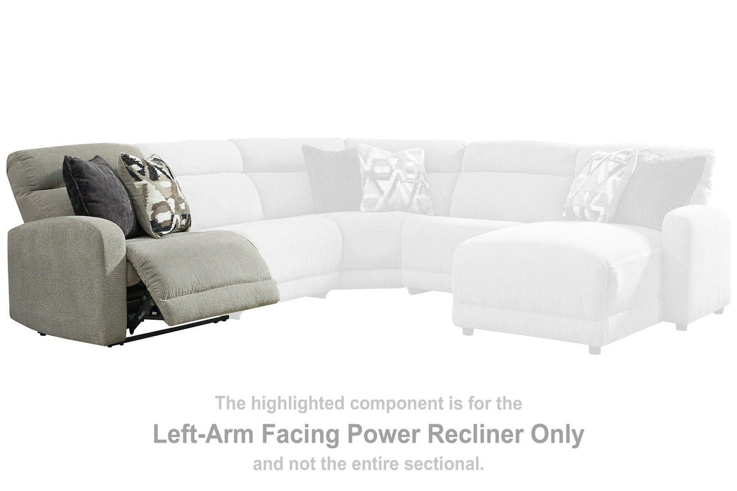 Colleyville Power Reclining Sectional with Chaise - Golden Home Furniture (Columbus, OH) - Multi Location