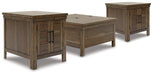 Moriville Occasional Table Set - Golden Home Furniture (Columbus, OH) - Multi Location