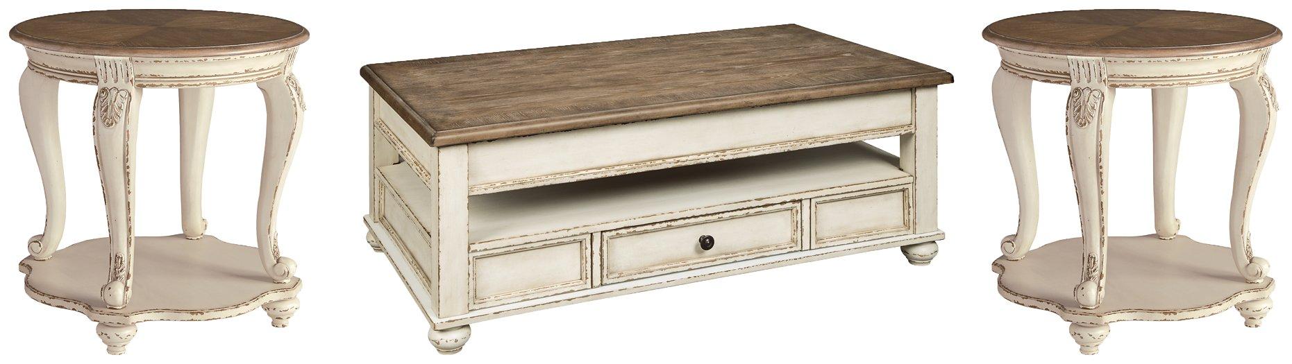 Realyn Occasional Table Set - Golden Home Furniture (Columbus, OH) - Multi Location