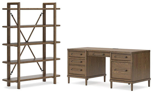 Roanhowe Home Office Set - Golden Home Furniture (Columbus, OH) - Multi Location