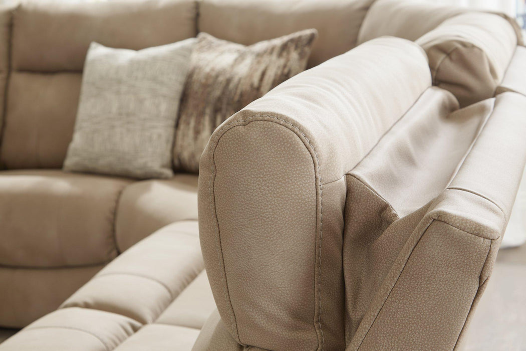 Next-Gen DuraPella Power Reclining Sectional - Golden Home Furniture (Columbus, OH) - Multi Location