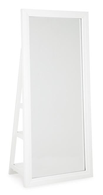Evesen Floor Standing Mirror/Storage - Golden Home Furniture 