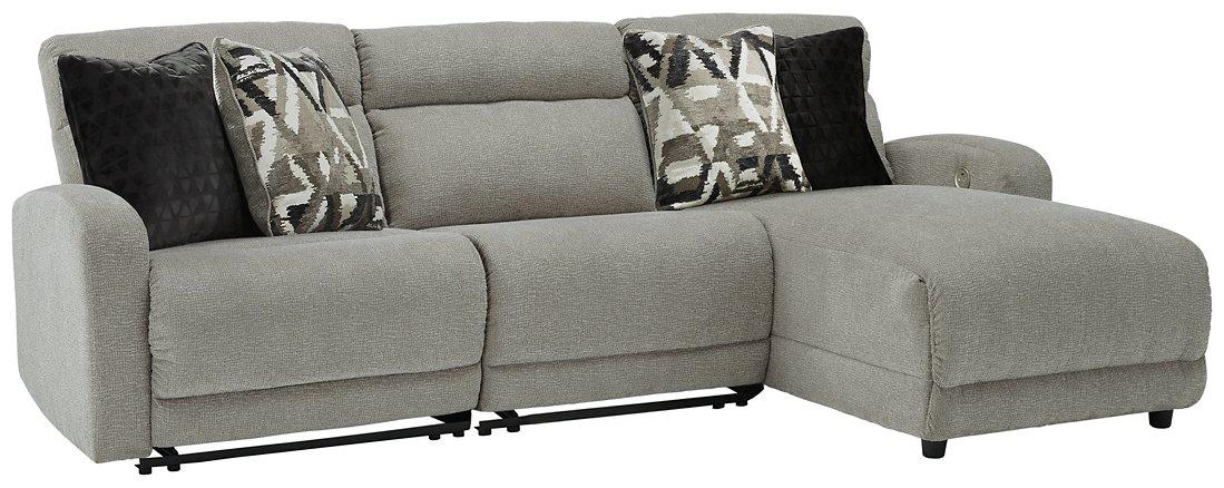 Colleyville Power Reclining Sectional with Chaise - Golden Home Furniture (Columbus, OH) - Multi Location