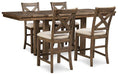 Moriville Counter Height Dining Set - Golden Home Furniture (Columbus, OH) - Multi Location