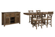 Moriville Counter Height Dining Set - Golden Home Furniture (Columbus, OH) - Multi Location