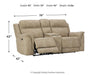 Next-Gen DuraPella Power Reclining Loveseat with Console - Golden Home Furniture (Columbus, OH) - Multi Location