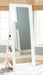 Evesen Floor Standing Mirror/Storage - Golden Home Furniture 
