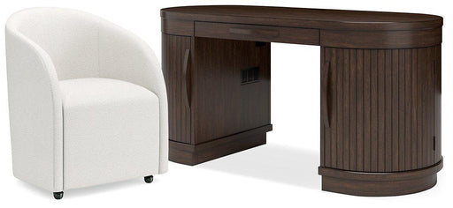 Korestone Home Office Set - Golden Home Furniture (Columbus, OH) - Multi Location