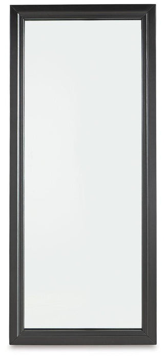 Evesen Floor Standing Mirror/Storage - Golden Home Furniture 