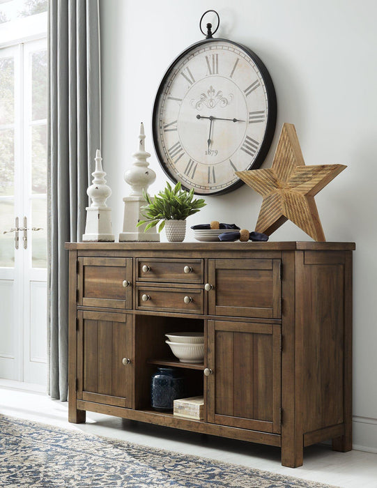 Moriville Counter Height Dining Set - Golden Home Furniture (Columbus, OH) - Multi Location