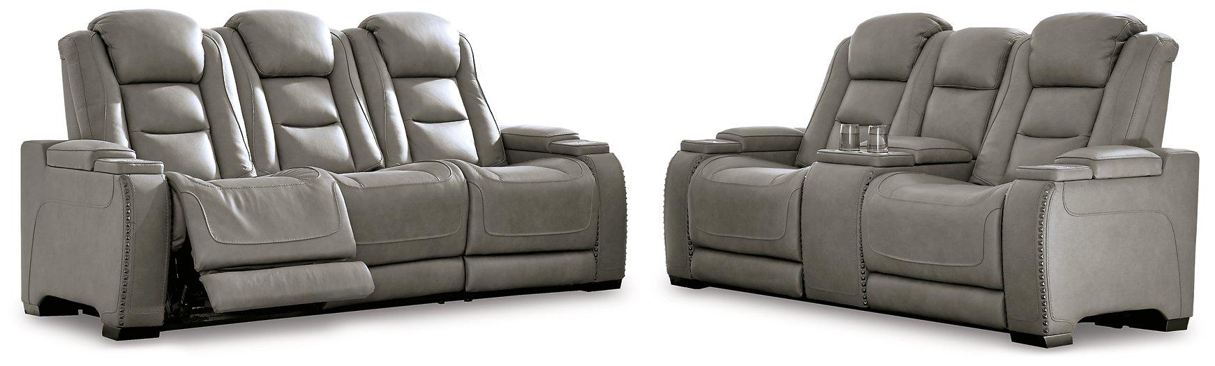 The Man-Den Living Room Set - Golden Home Furniture (Columbus, OH) - Multi Location