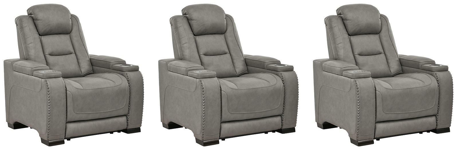 The Man-Den Living Room Set - Golden Home Furniture (Columbus, OH) - Multi Location