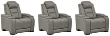 The Man-Den Living Room Set - Golden Home Furniture (Columbus, OH) - Multi Location