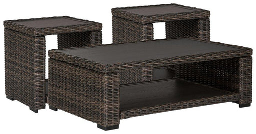 Grasson Lane Outdoor Occasional Table Set - Golden Home Furniture (Columbus, OH) - Multi Location