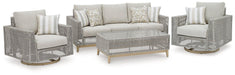 Seton Creek Outdoor Upholstery Set - Golden Home Furniture (Columbus, OH) - Multi Location