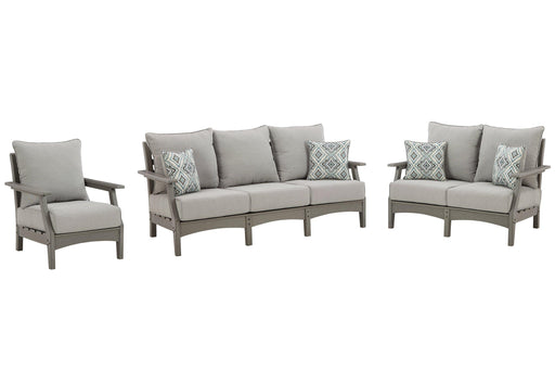 Visola Outdoor Seating Set - Golden Home Furniture (Columbus, OH) - Multi Location