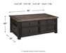 Tyler Creek Table Set - Golden Home Furniture (Columbus, OH) - Multi Location