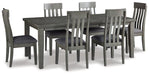 Hallanden Dining Room Set - Golden Home Furniture (Columbus, OH) - Multi Location
