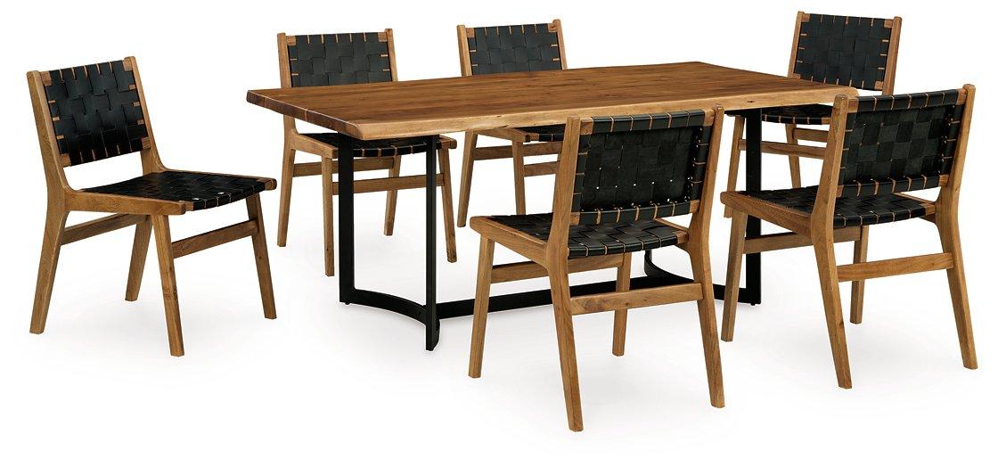 Fortmaine Dining Package - Golden Home Furniture (Columbus, OH) - Multi Location