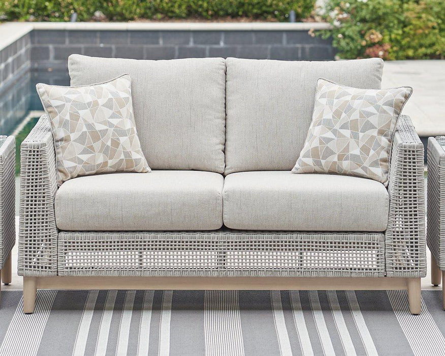 Seton Creek Outdoor Seating Set - Golden Home Furniture 