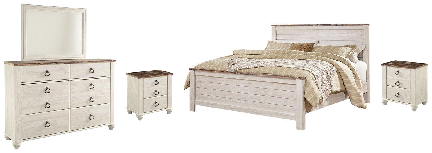 Willowton Bedroom Set - Golden Home Furniture (Columbus, OH) - Multi Location
