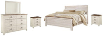 Willowton Bedroom Set - Golden Home Furniture (Columbus, OH) - Multi Location