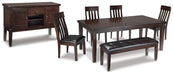 Haddigan Dining Set - Golden Home Furniture (Columbus, OH) - Multi Location