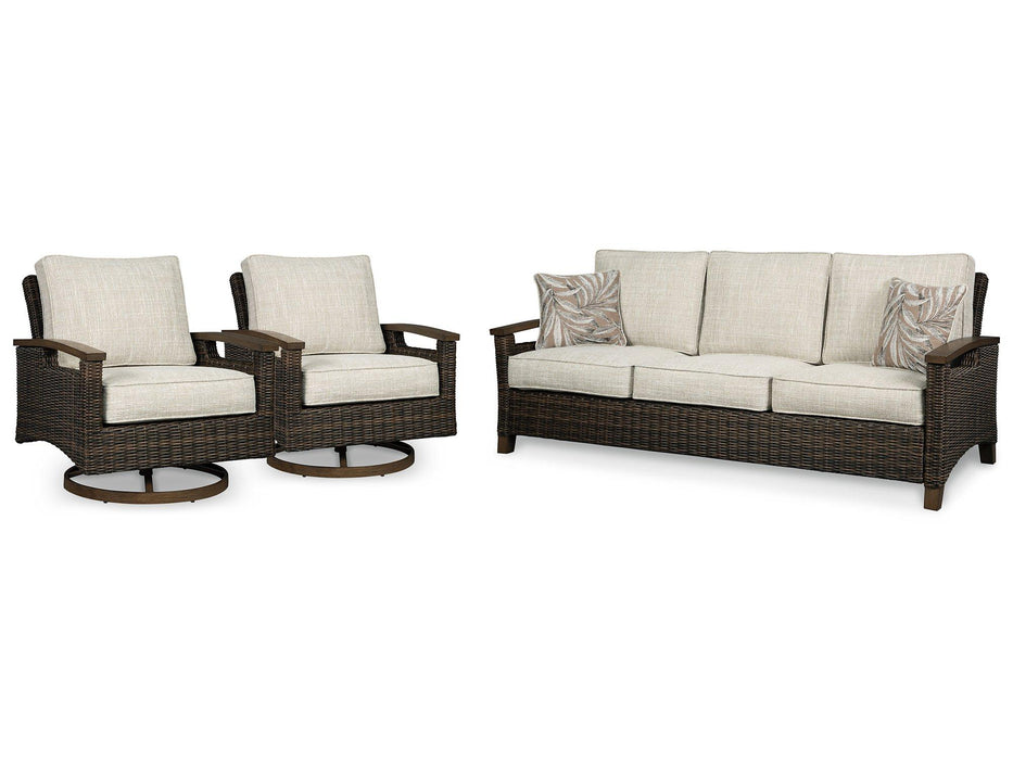 Paradise Trail Outdoor Seating Set - Golden Home Furniture (Columbus, OH) - Multi Location