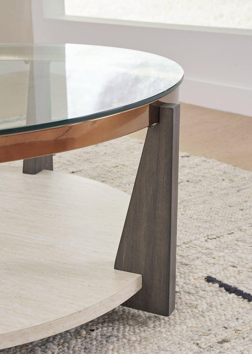 Frazwa Occasional Table Set - Golden Home Furniture (Columbus, OH) - Multi Location