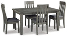 Hallanden Dining Room Set - Golden Home Furniture (Columbus, OH) - Multi Location
