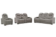 The Man-Den Living Room Set - Golden Home Furniture (Columbus, OH) - Multi Location