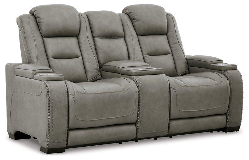 The Man-Den Living Room Set - Golden Home Furniture (Columbus, OH) - Multi Location