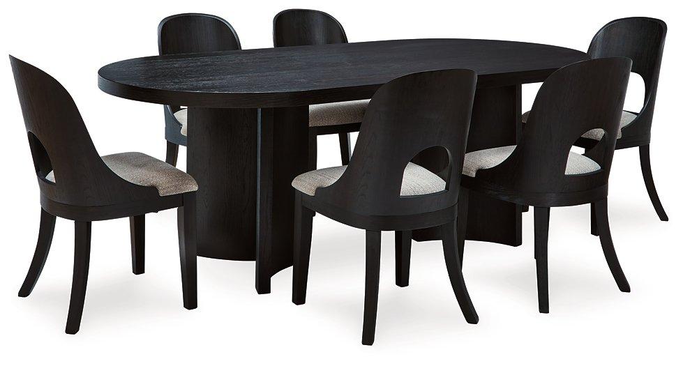 Rowanbeck Dining Package - Golden Home Furniture (Columbus, OH) - Multi Location