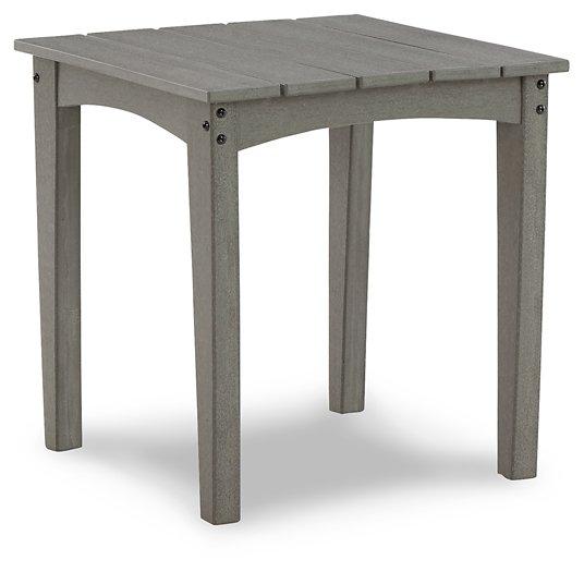 Visola Outdoor Adirondack Chair Set with End Table - Golden Home Furniture (Columbus, OH) - Multi Location