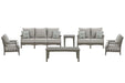 Visola Outdoor Sofa and Loveseat Set - Golden Home Furniture (Columbus, OH) - Multi Location