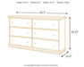 Maribel Dresser and Mirror - Golden Home Furniture (Columbus, OH) - Multi Location