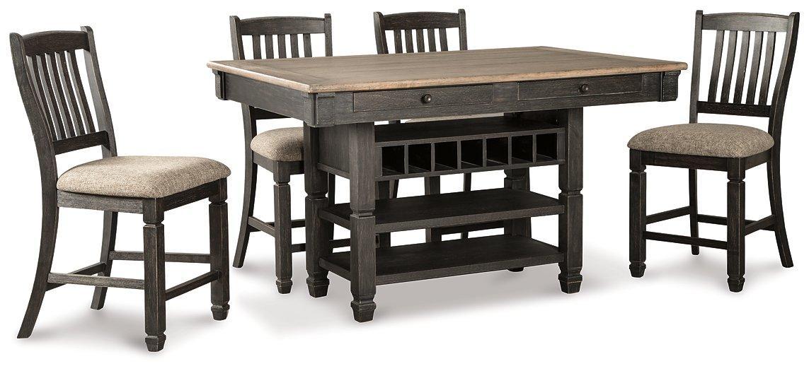 Tyler Creek Counter Height Dining Set - Golden Home Furniture (Columbus, OH) - Multi Location