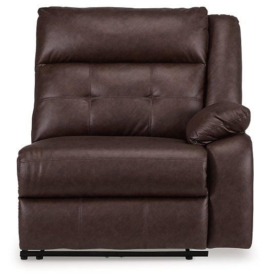 Punch Up Power Reclining Sectional Loveseat with Console - Golden Home Furniture 