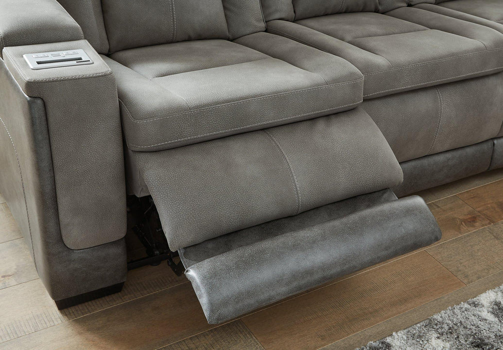 Next-Gen DuraPella Power Reclining Loveseat with Console - Golden Home Furniture (Columbus, OH) - Multi Location