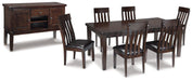 Haddigan Dining Set - Golden Home Furniture (Columbus, OH) - Multi Location