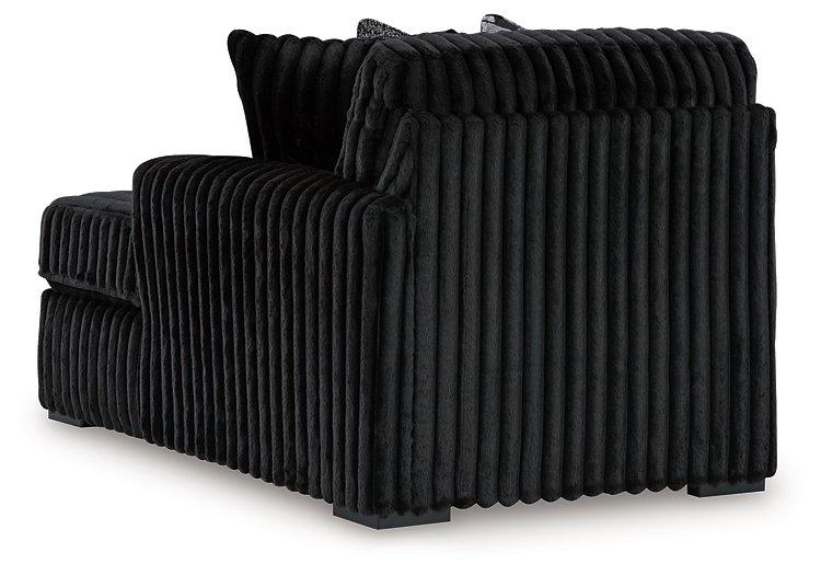Midnight-Madness Sectional Sofa with Chaise - Golden Home Furniture (Columbus, OH) - Multi Location