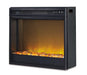 Wildenauer 76" TV Stand with Electric Fireplace - Golden Home Furniture 