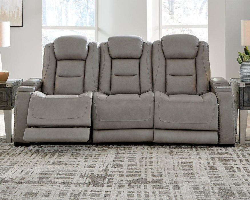 The Man-Den Living Room Set - Golden Home Furniture (Columbus, OH) - Multi Location