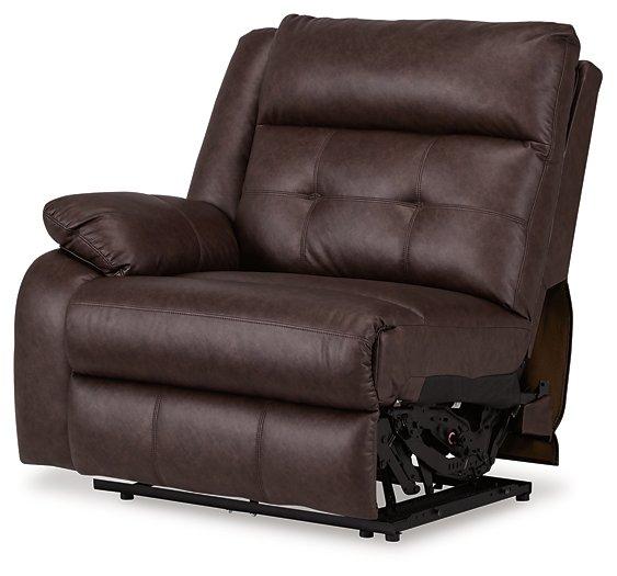 Punch Up Power Reclining Sectional Loveseat with Console - Golden Home Furniture 
