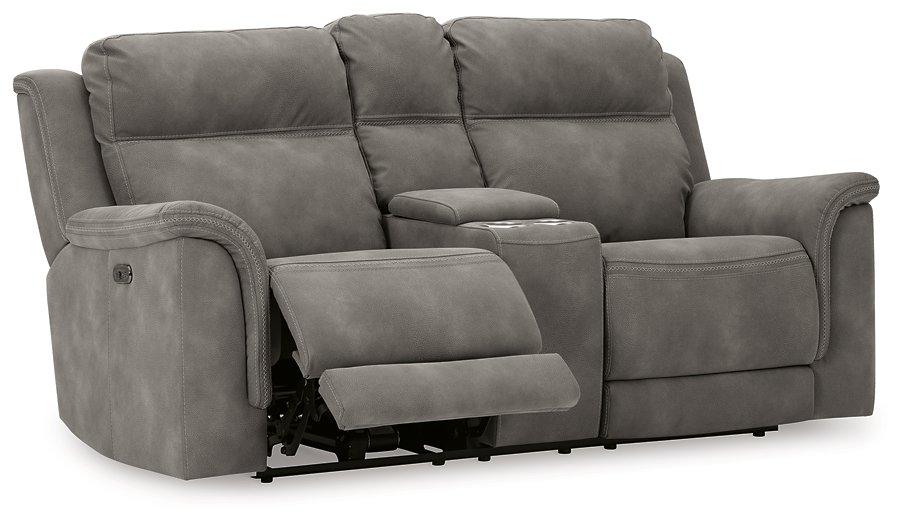 Next-Gen DuraPella Power Reclining Loveseat with Console - Golden Home Furniture (Columbus, OH) - Multi Location