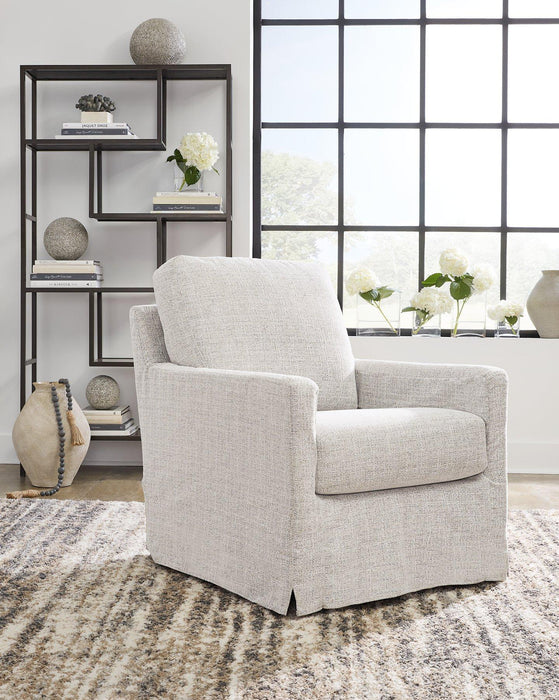 Nenana Next-Gen Nuvella Swivel Glider Accent Chair - Golden Home Furniture (Columbus, OH) - Multi Location