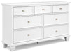 Fortman Dresser and Mirror - Golden Home Furniture (Columbus, OH) - Multi Location
