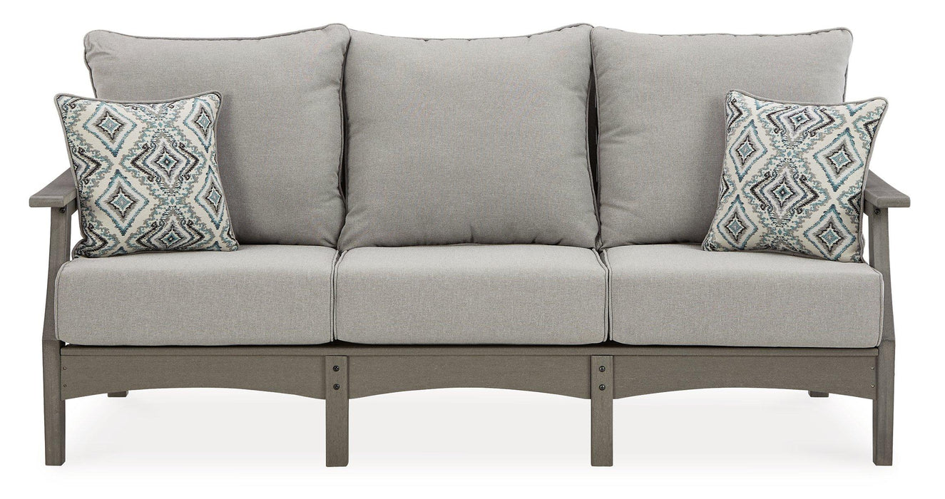 Visola Outdoor Sofa and Loveseat Set - Golden Home Furniture (Columbus, OH) - Multi Location