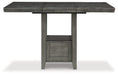 Hallanden Counter Height Dining Room Set - Golden Home Furniture (Columbus, OH) - Multi Location